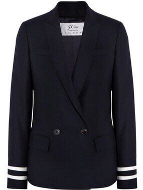 J. Crew Blazer for Net-A-Porter in Navy Sailor Comero 100% Wool, new!